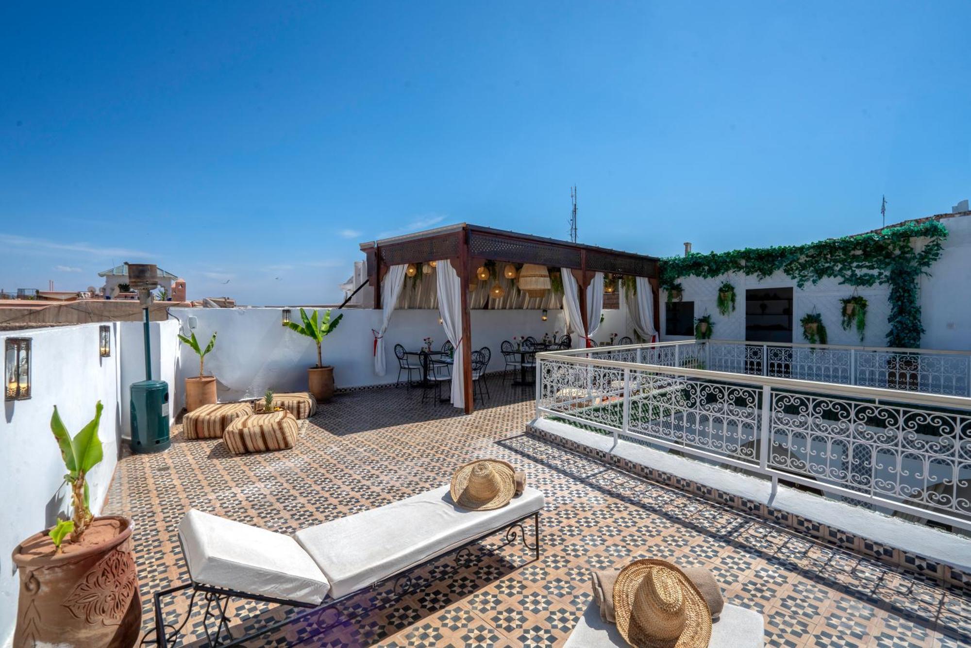 Riad Les Cornes De Gazelle Marraquexe Exterior foto