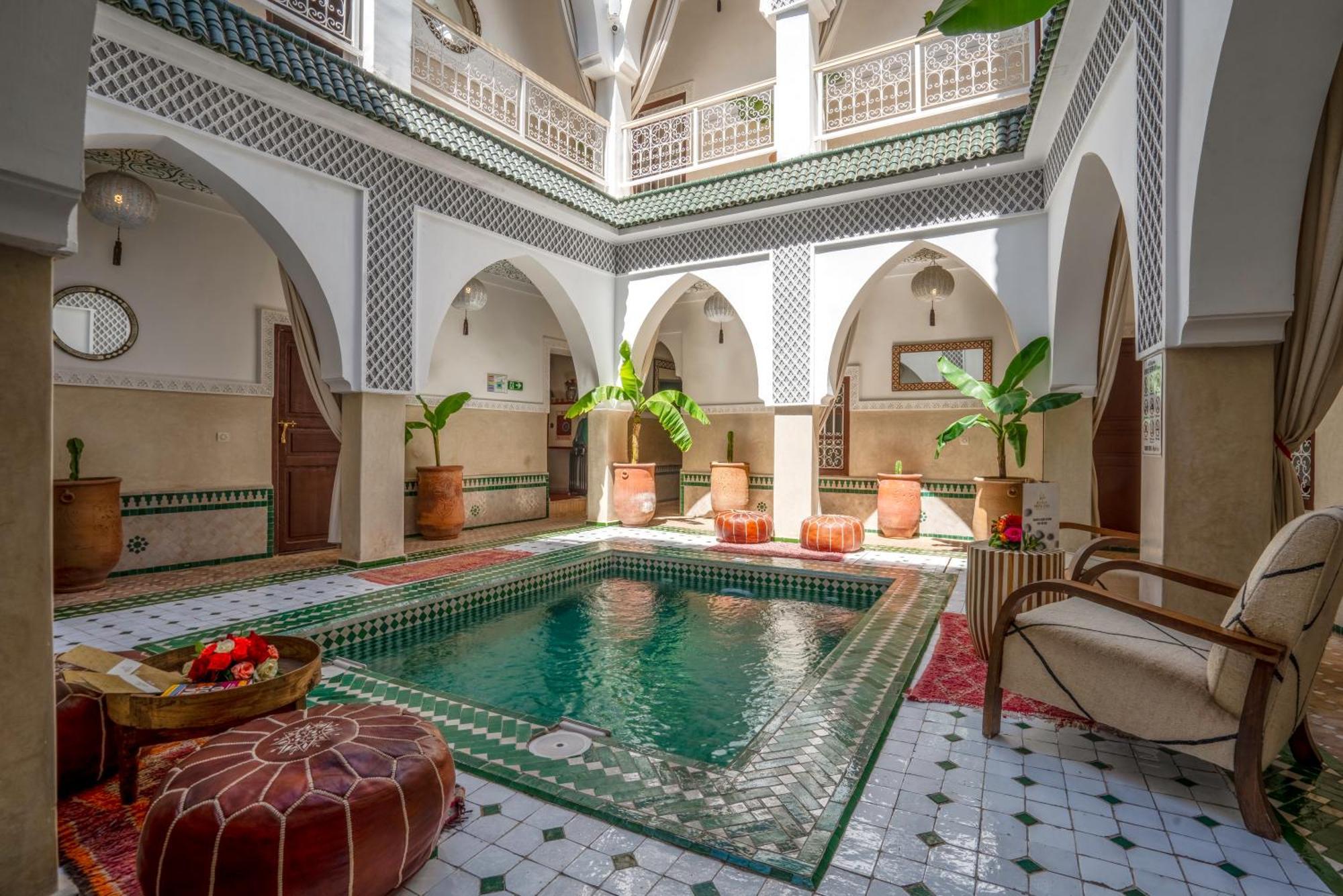 Riad Les Cornes De Gazelle Marraquexe Exterior foto